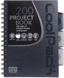 Spiral note book A5 Coolpack Grey
