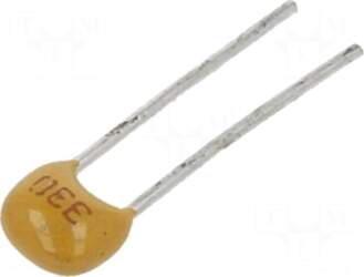 SR PASSIVES Capacitor: ceramic | 33pF