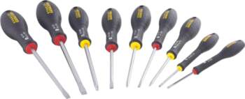 Stanley FatMax screwdriver set, 10-piece, black