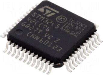 STMicroelectronics IC: STM32 ARM microcontroller |
