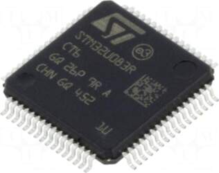 STMicroelectronics IC: STM32 ARM microcontroller |