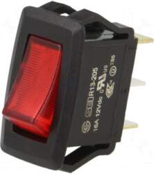 SWITCH COMPONENTS ROCKER | SPST |