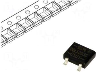 TAIWAN SEMICONDUCTOR Bridge rectifier: single-phase |
