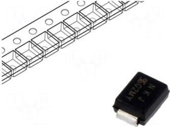 TAIWAN SEMICONDUCTOR Diode: TVS | 600W