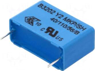 TDK Capacitor: polypropylene | Y2 |