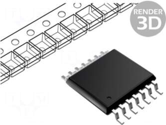 TEXAS INSTRUMENTS IC: digital | buffer
