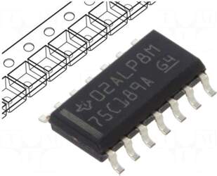 TEXAS INSTRUMENTS IC: interface | line
