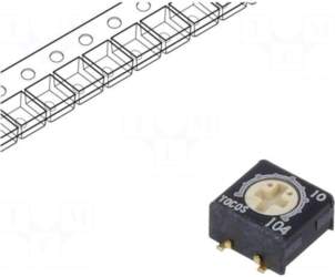 TOCOS Potentiometer: mounting | 5kΩ |