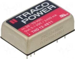 TRACO POWER Converter: DC/DC | 12W