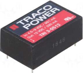 TRACO POWER Converter: DC/DC | 3