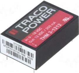 TRACO POWER Converter: DC/DC | 3W