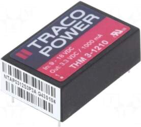 TRACO POWER Converter: DC/DC | 3W