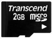 Transcend microSD Flash Card 2GB