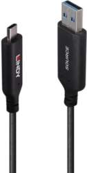 USB kabelis Lindy USB-A - USB-C