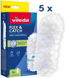 Vileda Flex&Catch dustpan refills, 5 pcs