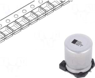 VISHAY Capacitor: electrolytic | SMD |