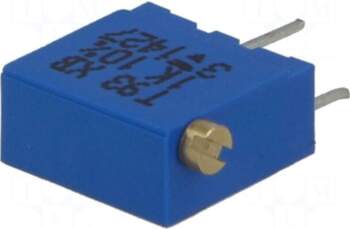 VISHAY Potentiometer: mounting | multiturn |