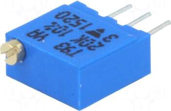 VISHAY Potentiometer: mounting | multiturn |