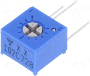 VISHAY Potentiometer: mounting | single turn