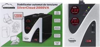 Voltage stabilizer SilverCloud 2000VA 1200W 9