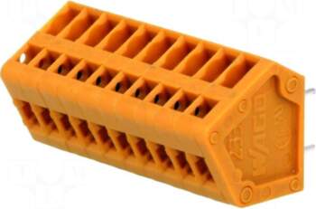 WAGO PCB terminal block | angled