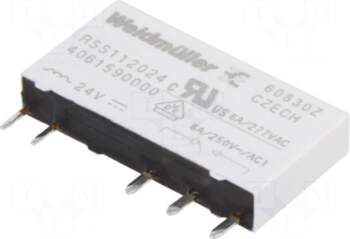 WEIDMÜLLER Relay: electromagnetic | Ucoil: 24VDC