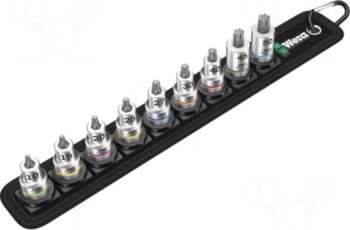 WERA Socket: Torx®-bit-set | 3/8" |