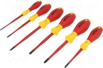 WIHA Kit: screwdrivers | Pcs: 6