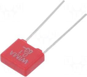 WIMA Capacitor: polyester | 100nF |