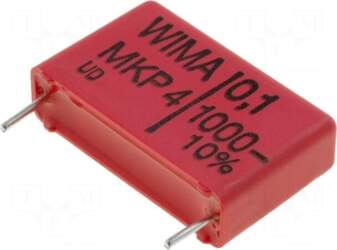 WIMA Capacitor: polypropylene | 100nF |