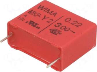 WIMA Capacitor: polypropylene | Y2 |
