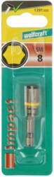 WOLFCRAFT Screwdriver bit | 6-angles socket