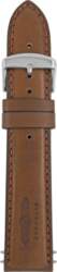 Zeppelin leather strap brown, 22 mm