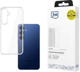 3mk Clear Back Case for Samsung