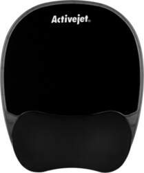 Activejet black gel mouse pad