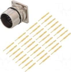 AMPHENOL Connector: M23 | socket |
