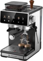 AMZCHEF CE-CM5560-SV Piston Coffee Maker (Silver)
