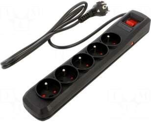 ARCON Plug socket strip: protective |