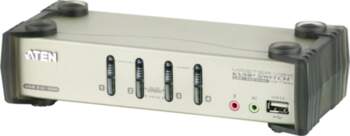 Aten | 4-Port PS/2-USB VGA/Audio KVMP