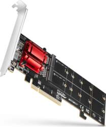 AXAGON PCIe 2x NVMe M.2