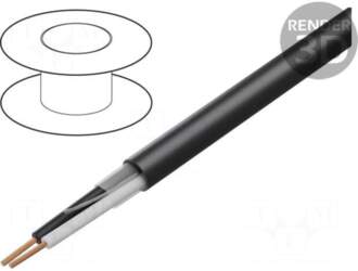 BELDEN Wire: loudspeaker cable | 1x2x24AWG