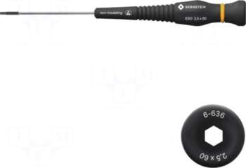 BERNSTEIN Screwdriver: precision | hex key