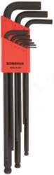 BONDHUS Wrench: hex key-set | spherical