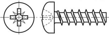 BOSSARD Screw | for plastic |