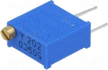 BOURNS Potentiometer: mounting | multiturn |