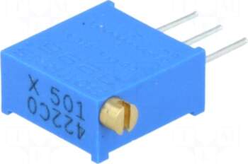 BOURNS Potentiometer: mounting | 500Ω |