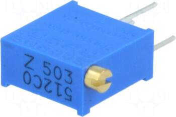 BOURNS Potentiometer: mounting | 50kΩ |