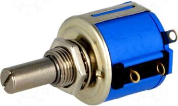 BOURNS Potentiometer: shaft | multiturn |