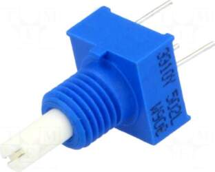 BOURNS Potentiometer: shaft | single turn