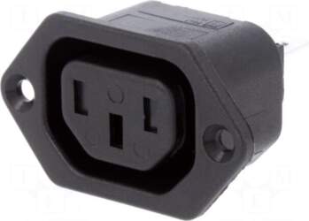 BULGIN Connector: AC supply | socket